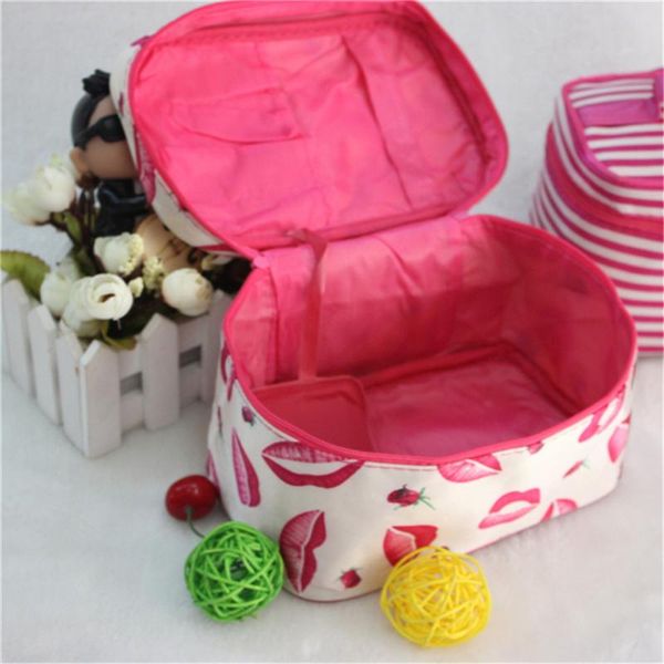 large capacity portable cosmetic box dot lip print nylon organizer pouch simple one pocket with mini mirror storage bag case boxes & bins
large capacity portable cosmetic box dot lip print nylon organizer pouch simple one pocket with mini mirror storage bag case boxes & bins