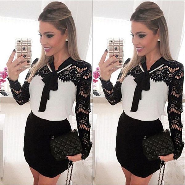 casual dresses fashion women lace long sleeve party evening short mini dress ladies sundress clothes, Black;gray
casual dresses fashion women lace long sleeve party evening short mini dress ladies sundress clothes, Black;gray
