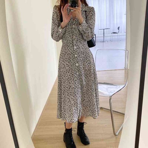 vintage floral print womens new spring autumn long sleeve casual shirt dresses robe 210325, Black;gray
vintage floral print womens new spring autumn long sleeve casual shirt dresses robe 210325, Black;gray