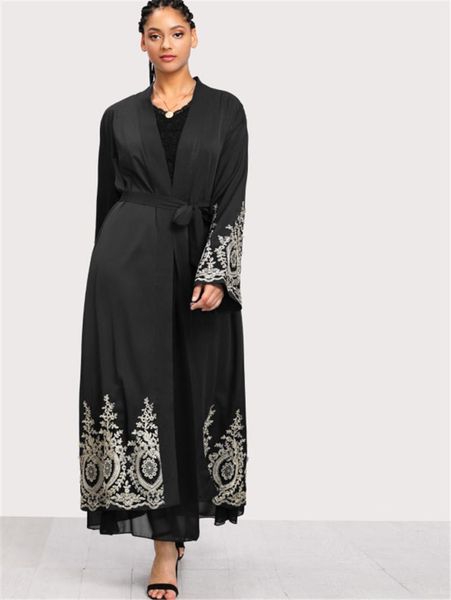 ethnic clothing 2021 european and american gold lace stitching fashion ramadan cardigan black blue ladies robe dubai abaya all seasons, Red
ethnic clothing 2021 european and american gold lace stitching fashion ramadan cardigan black blue ladies robe dubai abaya all seasons, Red