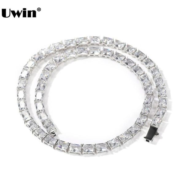 chains uwin 6mm square cz tennis chain necklace for women iced out cubic zirconia choker fashion hip hop jewelry party gift, Silver
chains uwin 6mm square cz tennis chain necklace for women iced out cubic zirconia choker fashion hip hop jewelry party gift, Silver