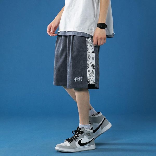 men's shorts casual sports pants hong kong style personality versatile trend youth junior high school students 2021 summer, White;black
men's shorts casual sports pants hong kong style personality versatile trend youth junior high school students 2021 summer, White;black