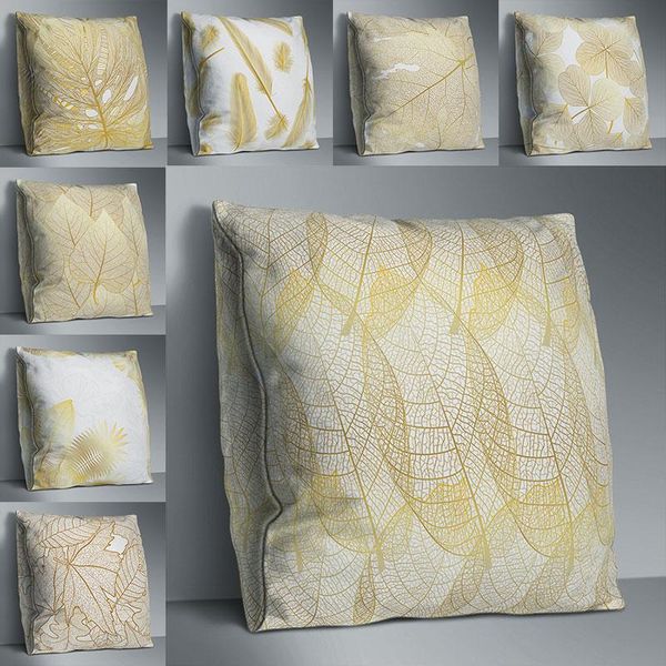 pillow case golden flower leaf pattern pillowcase double-sided printing polyester fiber soft home decoration cushion cover
pillow case golden flower leaf pattern pillowcase double-sided printing polyester fiber soft home decoration cushion cover