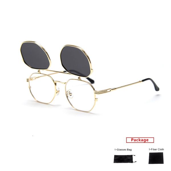 sunglasses mimiyou polarized polygon flips up women vintage punk men sun glasses brand uv400 eyeglasses shades, White;black
sunglasses mimiyou polarized polygon flips up women vintage punk men sun glasses brand uv400 eyeglasses shades, White;black