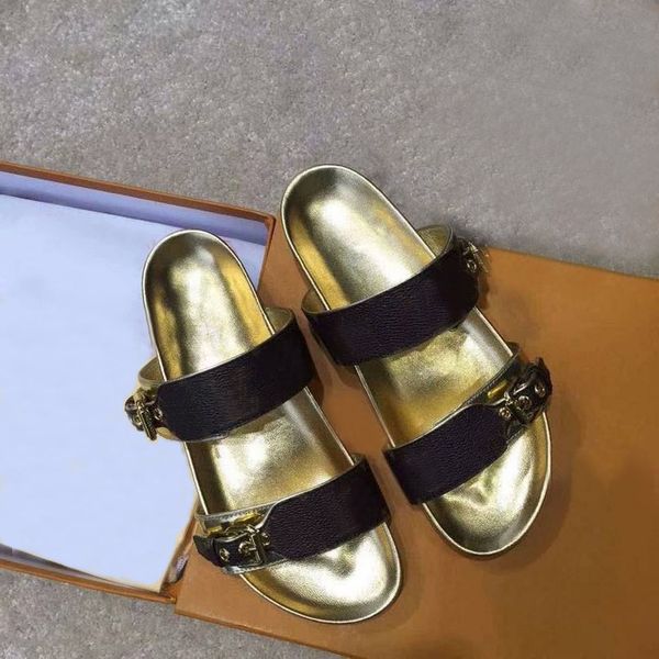fashion women summer slippers slide bom dia flat mule 1a3r5m with adjusted gold buckles sandals cool effortlessly stylish slides 2 straps lo, Black
fashion women summer slippers slide bom dia flat mule 1a3r5m with adjusted gold buckles sandals cool effortlessly stylish slides 2 straps lo, Black