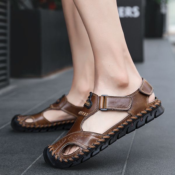 slippers sandals fashion summer slippers baotou driving breathable leisure beach shoes outdoor sports sandals men's 291a, Black
slippers sandals fashion summer slippers baotou driving breathable leisure beach shoes outdoor sports sandals men's 291a, Black