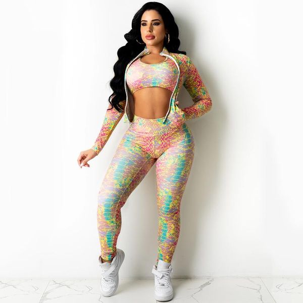 women's two piece pants 2021 quality fashion design 3 pcs tracksuits women set print short outwear long autumn elastic outfits, White
women's two piece pants 2021 quality fashion design 3 pcs tracksuits women set print short outwear long autumn elastic outfits, White