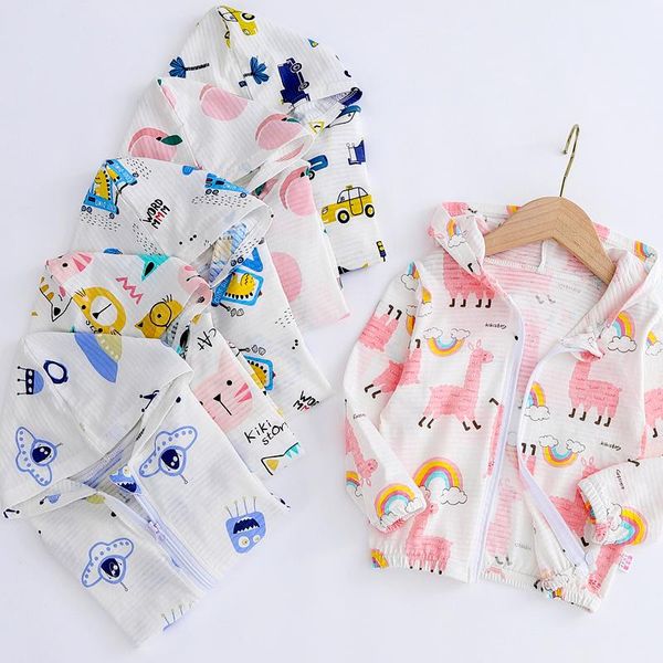 jackets 0-8year summer children's outwear hooded sun protection jacket boys girls cartoons coat baby clothing thin outing clothes, Blue;gray
jackets 0-8year summer children's outwear hooded sun protection jacket boys girls cartoons coat baby clothing thin outing clothes, Blue;gray