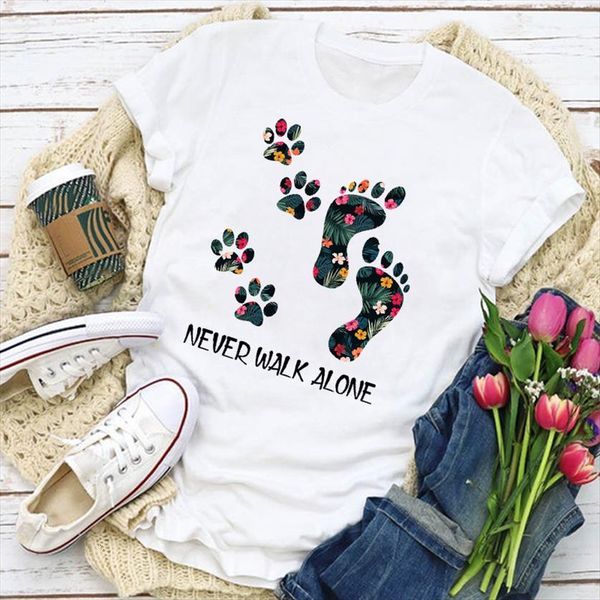 graphic floral dog paw 90s women t shirts printed fashion summer womens clothing lady clothes tee female, White
graphic floral dog paw 90s women t shirts printed fashion summer womens clothing lady clothes tee female, White
