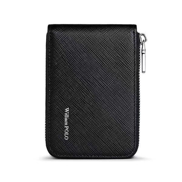 leather zipper wallet card bag men's fashion pure multi position color wallets, Red;black
leather zipper wallet card bag men's fashion pure multi position color wallets, Red;black