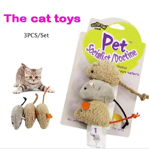 cat toys 3pcs/lot pet bite-resistant toy plush high simulated little mouse mouselet hide and seek game
cat toys 3pcs/lot pet bite-resistant toy plush high simulated little mouse mouselet hide and seek game