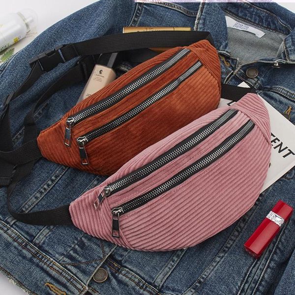 waist bags fashion corduroy bag double zip women's chest women and man sport travel phone purse fanny pack belt 2021
waist bags fashion corduroy bag double zip women's chest women and man sport travel phone purse fanny pack belt 2021