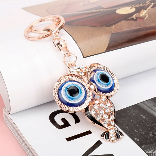 Unique Cute Animal Key Chain Big Eyes Owl Rhinestone Pendant Keychain Keyring Women Girl Gift Crystal Porte Clef
Unique Cute Animal Key Chain Big Eyes Owl Rhinestone Pendant Keychain Keyring Women Girl Gift Crystal Porte Clef