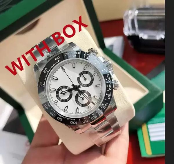 with original box luxury mens watches 116508ln watch montre de luxe white dial automatic wristwatches steel ring bezel 316l adustable foldin, Slivery;brown
with original box luxury mens watches 116508ln watch montre de luxe white dial automatic wristwatches steel ring bezel 316l adustable foldin, Slivery;brown