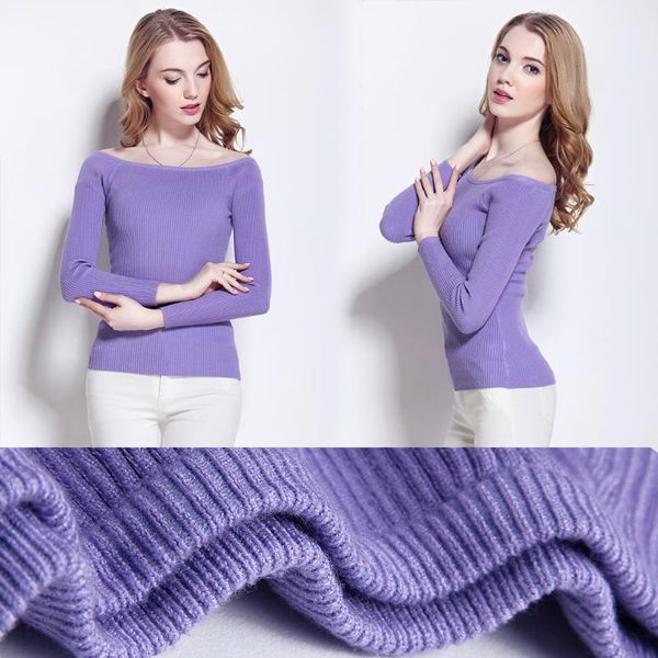 women's sweaters women sweater autumn winter slash neck shirt long sleeve knitted, White;black
women's sweaters women sweater autumn winter slash neck shirt long sleeve knitted, White;black