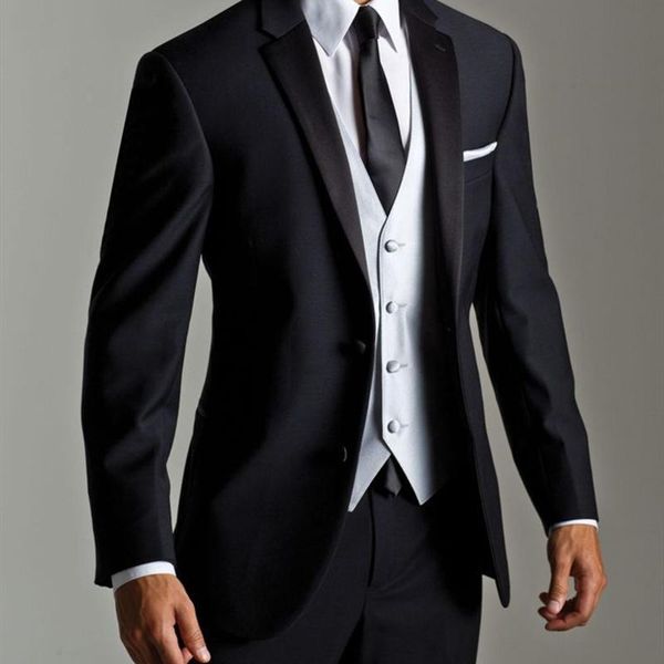 men's suits & blazers tailor made fashion black men with white vest slim fit groomsm for wedding dinner beach party sets(jacket+vest+pa, White;black
men's suits & blazers tailor made fashion black men with white vest slim fit groomsm for wedding dinner beach party sets(jacket+vest+pa, White;black