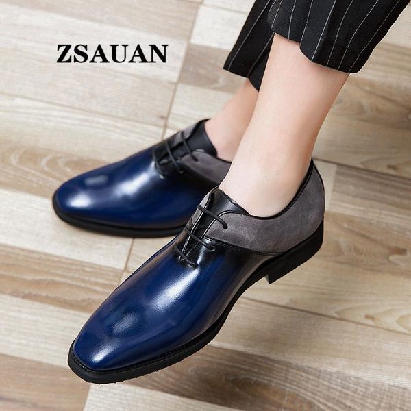 splicing pu leather men oxford shoes zsauan unique design dress italian blue black party wedding
splicing pu leather men oxford shoes zsauan unique design dress italian blue black party wedding