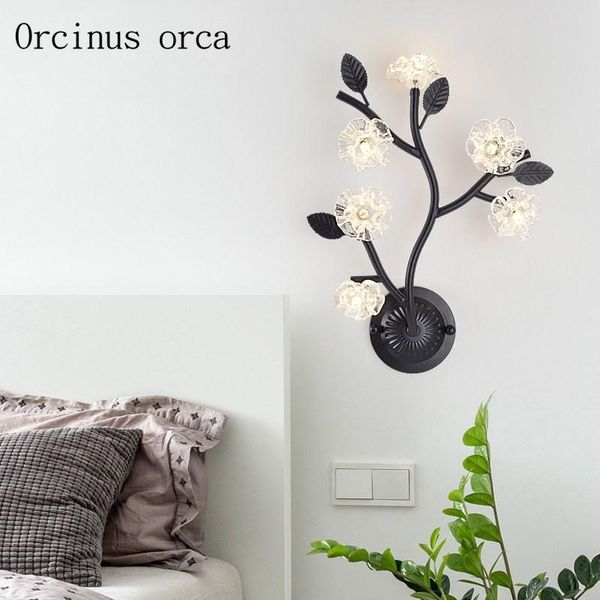 wall lamp nordic post-modern glass flower living room corridor bedroom bedside creative crystal fork led
wall lamp nordic post-modern glass flower living room corridor bedroom bedside creative crystal fork led