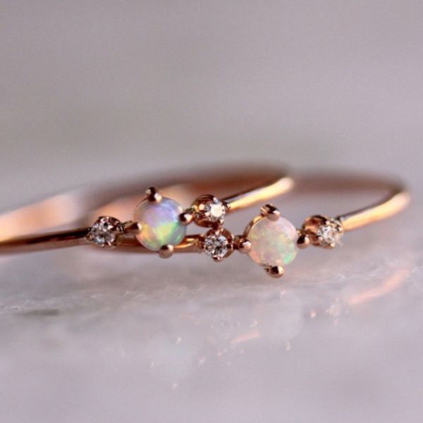 womens fashion engagement rose gold opal rings simple style finger ring crystal stud thin hoops hand bands ring size 5 - 10, Slivery;golden
womens fashion engagement rose gold opal rings simple style finger ring crystal stud thin hoops hand bands ring size 5 - 10, Slivery;golden