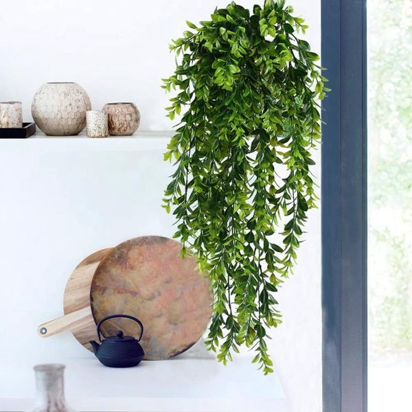 2pcs artificial plastic hanging trailing plants faux foliage greenery fake ferns for garden pot jungle party decorations decorative flowers
2pcs artificial plastic hanging trailing plants faux foliage greenery fake ferns for garden pot jungle party decorations decorative flowers