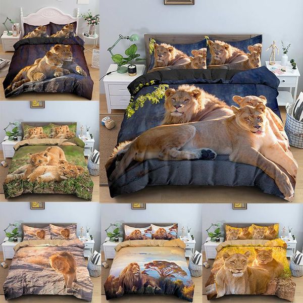 bedding sets luxury lion printed home living 2/3pcs comfortable duvet cover set pillow case single twin double king size
bedding sets luxury lion printed home living 2/3pcs comfortable duvet cover set pillow case single twin double king size