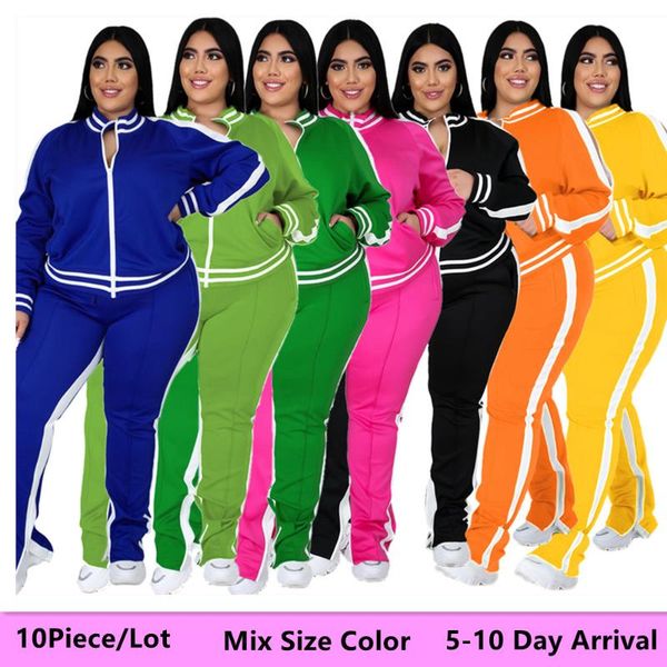 women's two piece pants l-5xl mix size color bulk items wholesale lots plus 2 set women sweatsuit zip striped sweatpants 5-10 day arriv, White
women's two piece pants l-5xl mix size color bulk items wholesale lots plus 2 set women sweatsuit zip striped sweatpants 5-10 day arriv, White