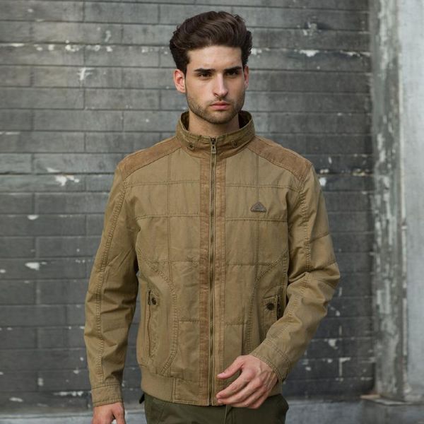 men's jackets military style stand-up collar casual cotton jacket middle-aged business outdoor army fan coat, Black;brown
men's jackets military style stand-up collar casual cotton jacket middle-aged business outdoor army fan coat, Black;brown