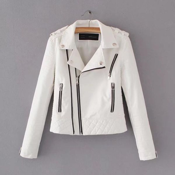 women's fur & faux fashion autumn women black slim cool lady pu leather jackets sweet female zipper femme outwear coat plus size short
women's fur & faux fashion autumn women black slim cool lady pu leather jackets sweet female zipper femme outwear coat plus size short
