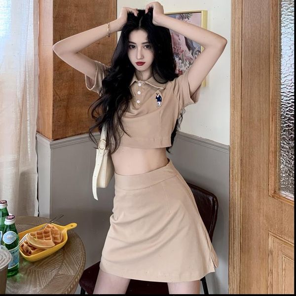 spring summer two piece set womens dresses harajuku korean clothes fashion vintage embroidery cartoon bear button tracksuit, White
spring summer two piece set womens dresses harajuku korean clothes fashion vintage embroidery cartoon bear button tracksuit, White