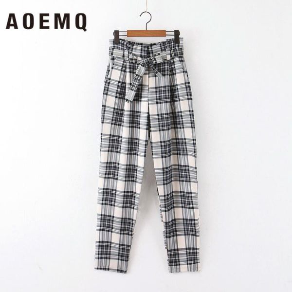 women's pants & capris aoemq casual office lady striped plaid gray lace up bow-knot adjustable high waist pencil women buttoms, Black;white
women's pants & capris aoemq casual office lady striped plaid gray lace up bow-knot adjustable high waist pencil women buttoms, Black;white