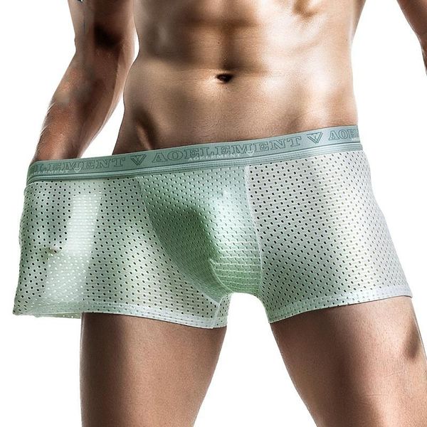 underpants men's boxers underwear ice silk panties man breathable mesh pouch male solid boxershorts cueca plus size l-3xl, Black;white
underpants men's boxers underwear ice silk panties man breathable mesh pouch male solid boxershorts cueca plus size l-3xl, Black;white