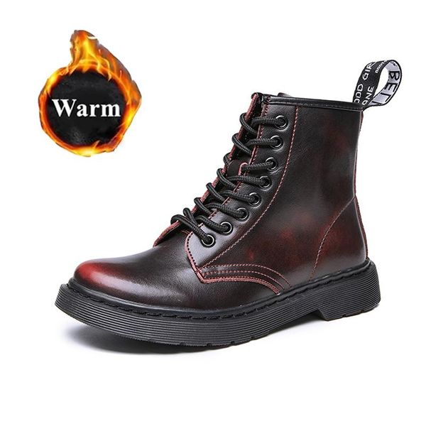 boots 2021 retro genuine leather ankle women warm plush shoes low booties block heels footwear winter motorcycle, Black
boots 2021 retro genuine leather ankle women warm plush shoes low booties block heels footwear winter motorcycle, Black