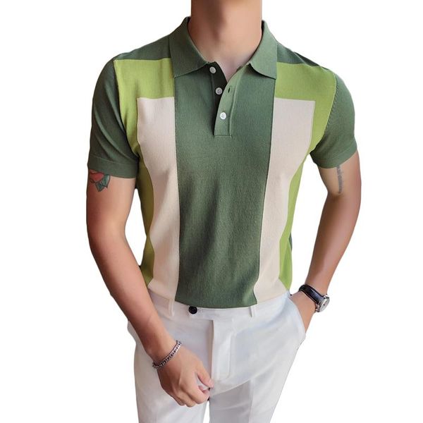 men's polos 2021summer sportsman short-sleeved casual knitted shirt, lightly cooked wind and hit color, slim-fitting lapel ice silk, White;black
men's polos 2021summer sportsman short-sleeved casual knitted shirt, lightly cooked wind and hit color, slim-fitting lapel ice silk, White;black