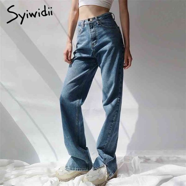 syiwidii flare high waisted jeans clothes for women denim pants slit cut bell bottom full length vintage streetwear 210809, Blue
syiwidii flare high waisted jeans clothes for women denim pants slit cut bell bottom full length vintage streetwear 210809, Blue