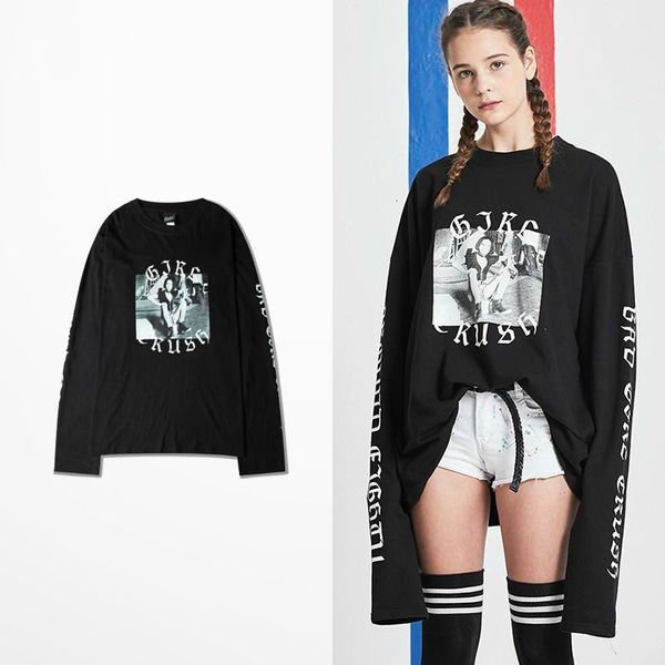 tee south korean originality retro-hip hop high street dark long t-shirt loosey shoulder lovers couple t-shirts trasher, White;black
tee south korean originality retro-hip hop high street dark long t-shirt loosey shoulder lovers couple t-shirts trasher, White;black