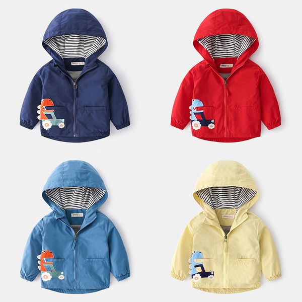 spring autumn boys jackets hooded outerwear fashion embroidered dinosaur windbreaker children clothing 2 4 6 years kids coats, Blue;gray
spring autumn boys jackets hooded outerwear fashion embroidered dinosaur windbreaker children clothing 2 4 6 years kids coats, Blue;gray