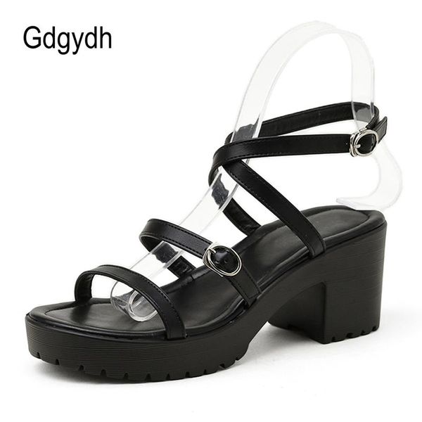gdgydh summer open toe solid black high heel sandals women punk platofrm chunky goth shoes ankle buckle quality
gdgydh summer open toe solid black high heel sandals women punk platofrm chunky goth shoes ankle buckle quality