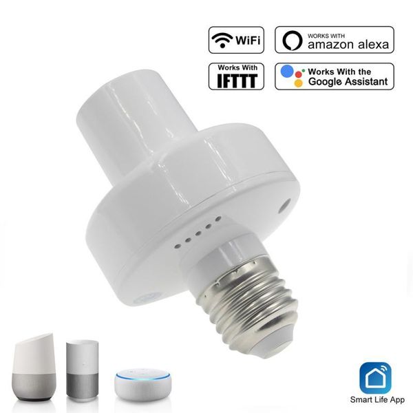 smart home control wifi light socket voice life lamp holder timer remote led bulb e26 / e27 google
smart home control wifi light socket voice life lamp holder timer remote led bulb e26 / e27 google