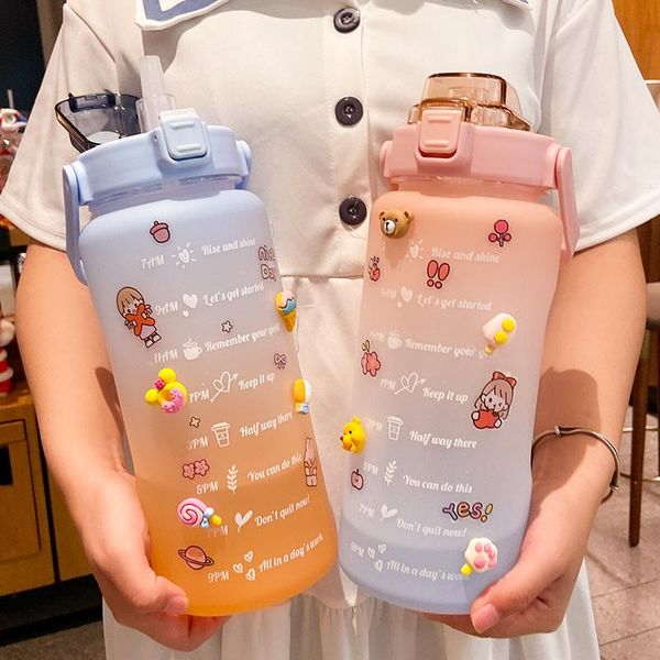 water bottle 64oz steel e with straw 2000ml cute portable scale for outdoor travel kettle student drink
water bottle 64oz steel e with straw 2000ml cute portable scale for outdoor travel kettle student drink