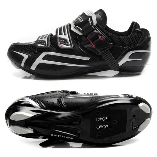 cycling footwear tiebao road bike shoes nylon-fibreglass sole self-locking sport shoe breathable bicycle equipment unisex, Black
cycling footwear tiebao road bike shoes nylon-fibreglass sole self-locking sport shoe breathable bicycle equipment unisex, Black