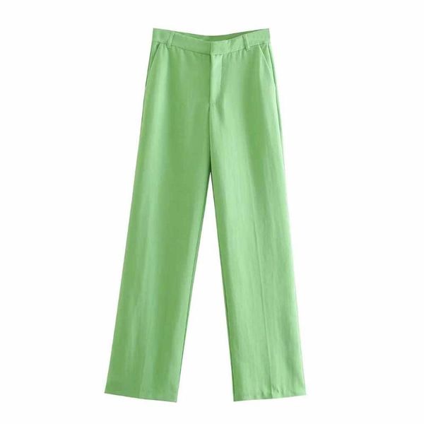 women's pants & capris za spring and summer 2021 trousers casual solid color high cashew green straight all-match personality, Black;white
women's pants & capris za spring and summer 2021 trousers casual solid color high cashew green straight all-match personality, Black;white
