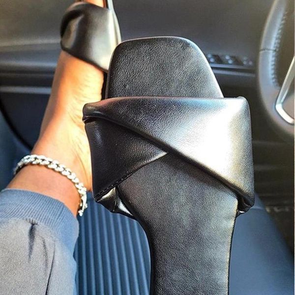 slippers 2021 women pleated square toe woman solid slides female shoes ladies summer beach casual footwear plus size 43, Black
slippers 2021 women pleated square toe woman solid slides female shoes ladies summer beach casual footwear plus size 43, Black