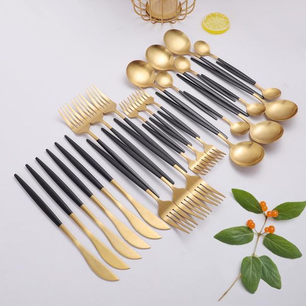 dinnerware sets stainless steel matte knife fork coffee spoon teaspoon dishwasher safe cutlery set home tableware 30pcs gold
dinnerware sets stainless steel matte knife fork coffee spoon teaspoon dishwasher safe cutlery set home tableware 30pcs gold