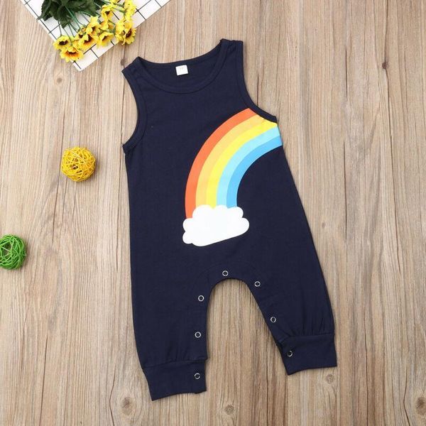 summer infant baby girl kid rainbow cotton romper sleeveless jumpsuit playsuit sunsuit clothes 0-24m striped clothing jumpsuits, Blue
summer infant baby girl kid rainbow cotton romper sleeveless jumpsuit playsuit sunsuit clothes 0-24m striped clothing jumpsuits, Blue