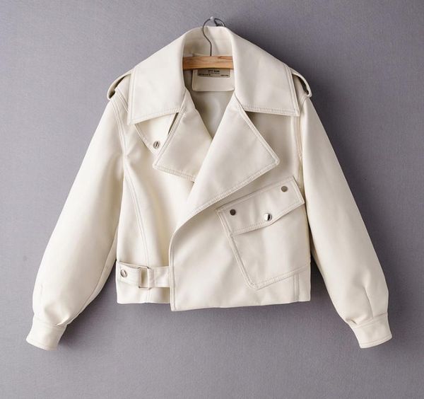 women's leather & faux autumn winter loose jacket soft fur casual outwear biker black nice
women's leather & faux autumn winter loose jacket soft fur casual outwear biker black nice