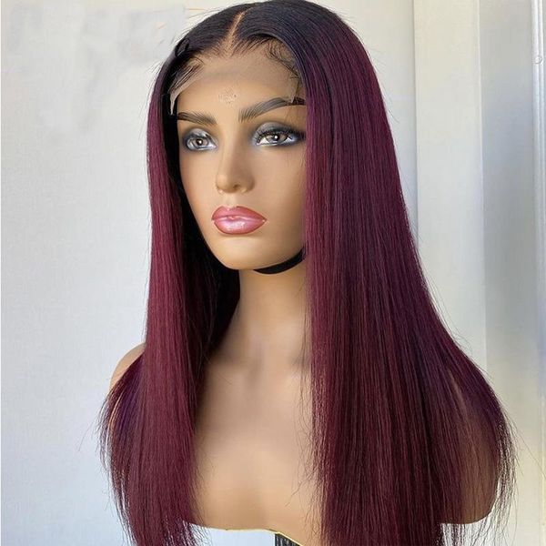 synthetic wigs preplucked ombre dark red silky straight hair transparent lace front wig with baby for black women glueless
synthetic wigs preplucked ombre dark red silky straight hair transparent lace front wig with baby for black women glueless
