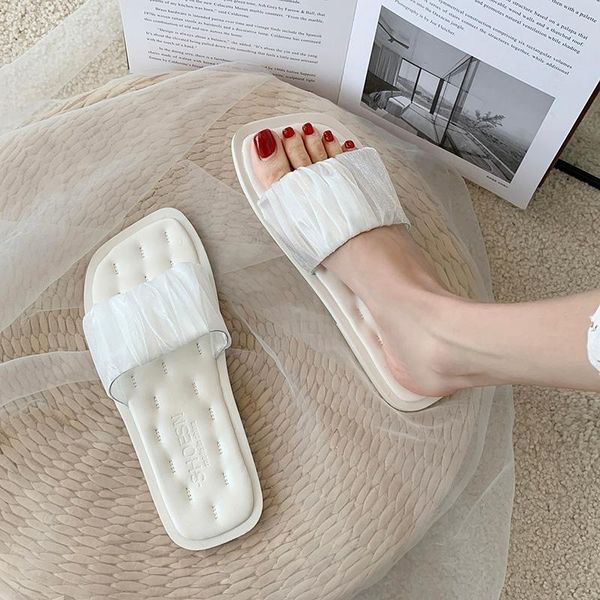 female summer outside wear flat bottom leisure indoor bath sandals fashion household flops slippers, Black
female summer outside wear flat bottom leisure indoor bath sandals fashion household flops slippers, Black