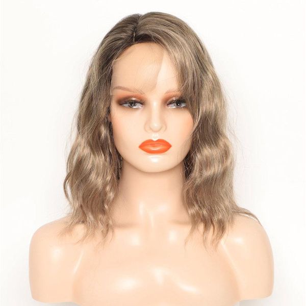 synthetic wigs women lace front short wig curly naturral brown daily shoulder length for, Black
synthetic wigs women lace front short wig curly naturral brown daily shoulder length for, Black