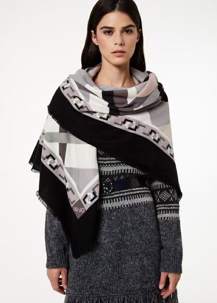 scarves italian foreign trade winter luxury thickened women's scarf shawl print letter cashmere fashion, Blue;gray
scarves italian foreign trade winter luxury thickened women's scarf shawl print letter cashmere fashion, Blue;gray