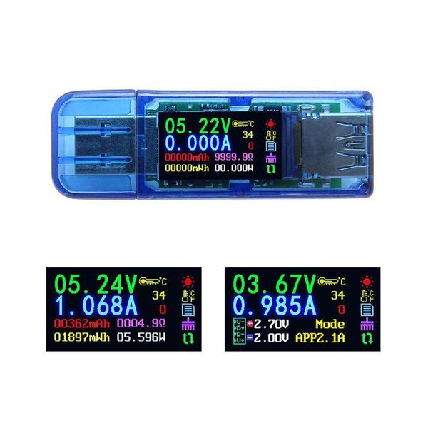 voltage meters at34 usb3.0 ips hd usb tester current capacity energy power equivalent impedance temperature 30v 4a
voltage meters at34 usb3.0 ips hd usb tester current capacity energy power equivalent impedance temperature 30v 4a